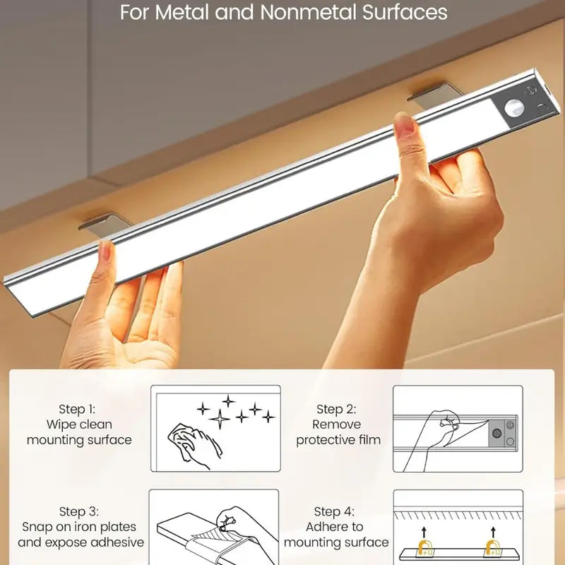 Wireless Magnetic LED Motion Sensor Night Light