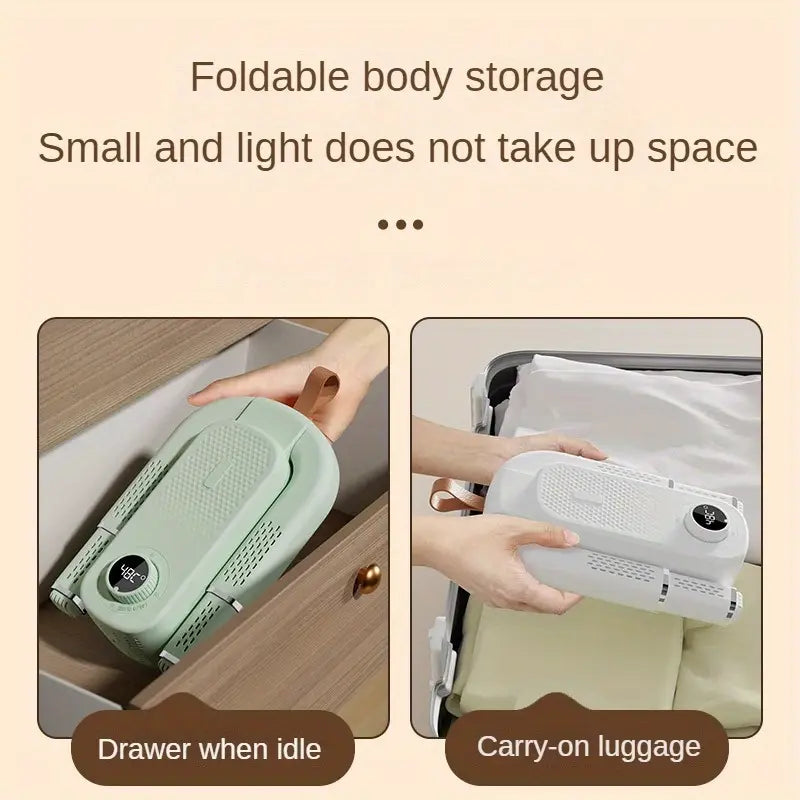 USB-Powered Shoe Dryer with Hot Air Circulation