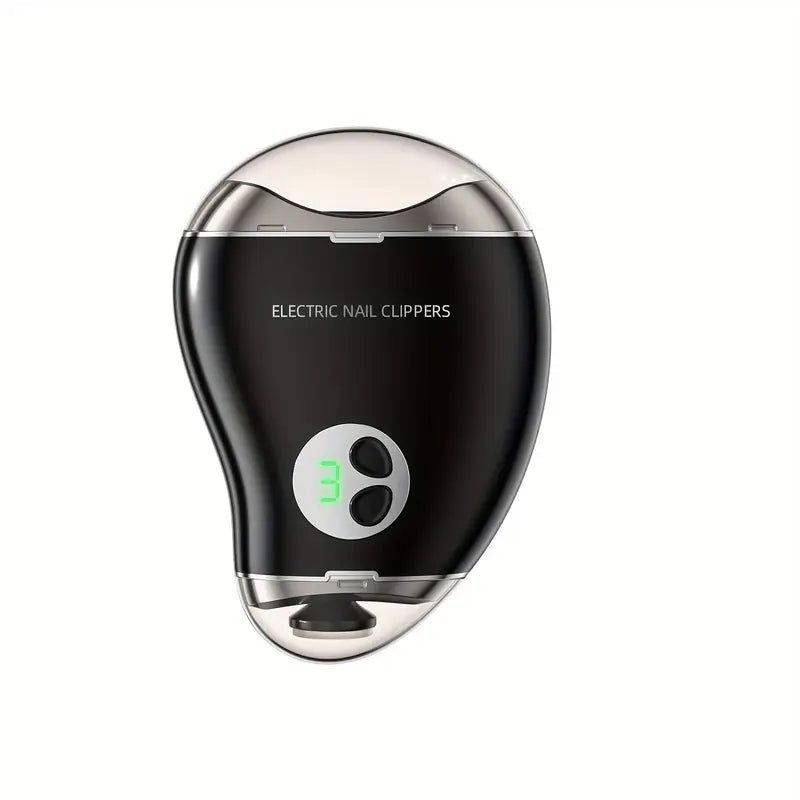 Rechargeable 2-in-1 Electric Nail Clippers & Grinder Tool, Integrated Trimming & Polishing
