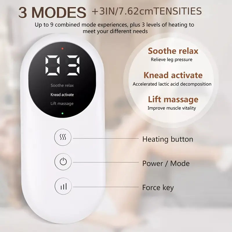 2pcs Portable Leg Massager for Enhanced Circulation & Muscle Relaxation