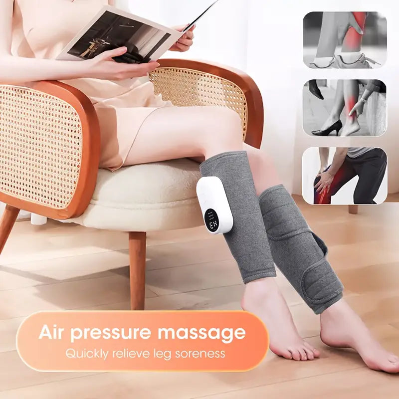 2pcs Portable Leg Massager for Enhanced Circulation & Muscle Relaxation