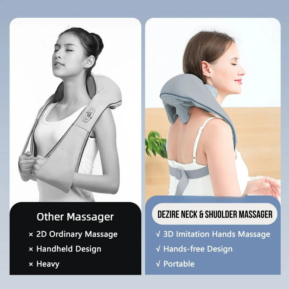 Neck And Shoulder Massager For Relaxation