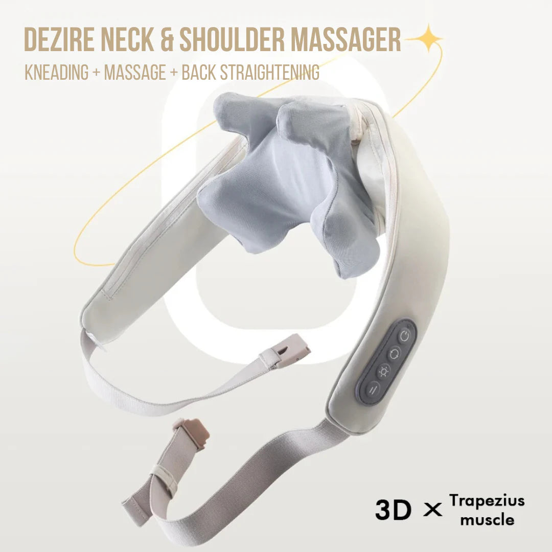 Neck And Shoulder Massager For Relaxation