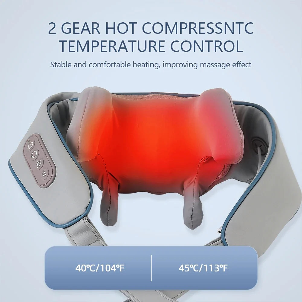 Neck And Shoulder Massager For Relaxation