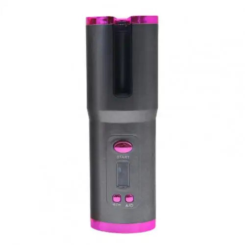 Cordless Hair Curler with Adjustable Temperature & Timer - USB Rechargeable, Portable Styling Tool for Salon-Quality Curls