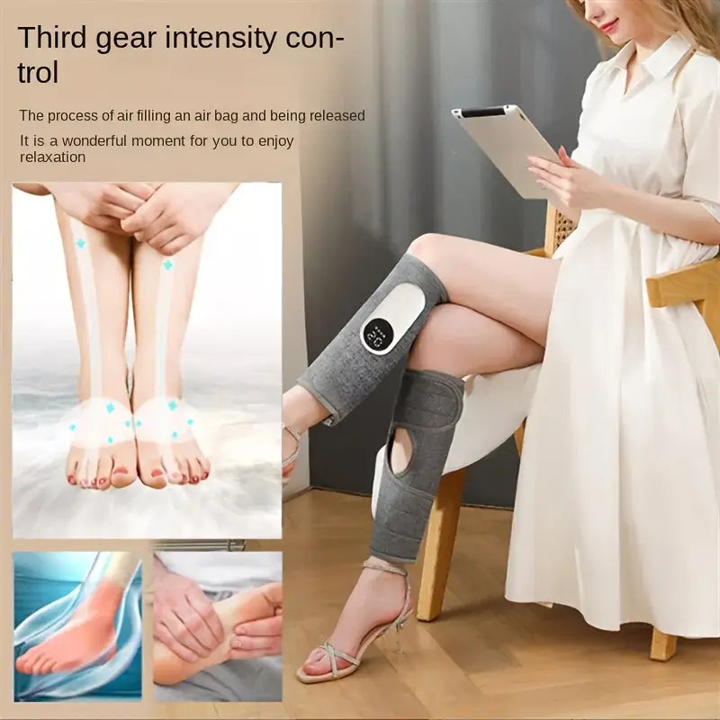 2pcs Portable Leg Massager for Enhanced Circulation & Muscle Relaxation