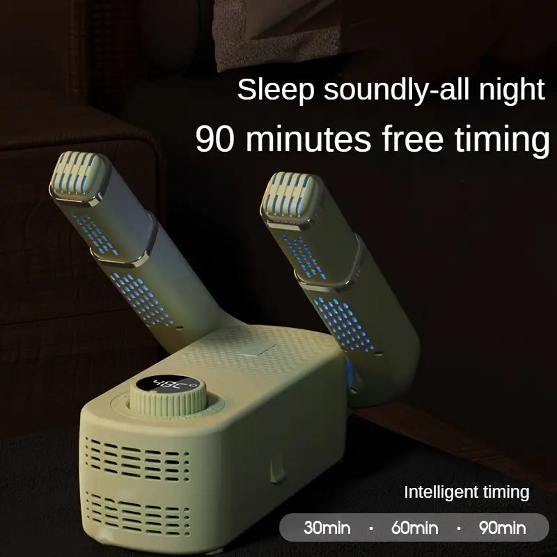USB-Powered Shoe Dryer with Hot Air Circulation