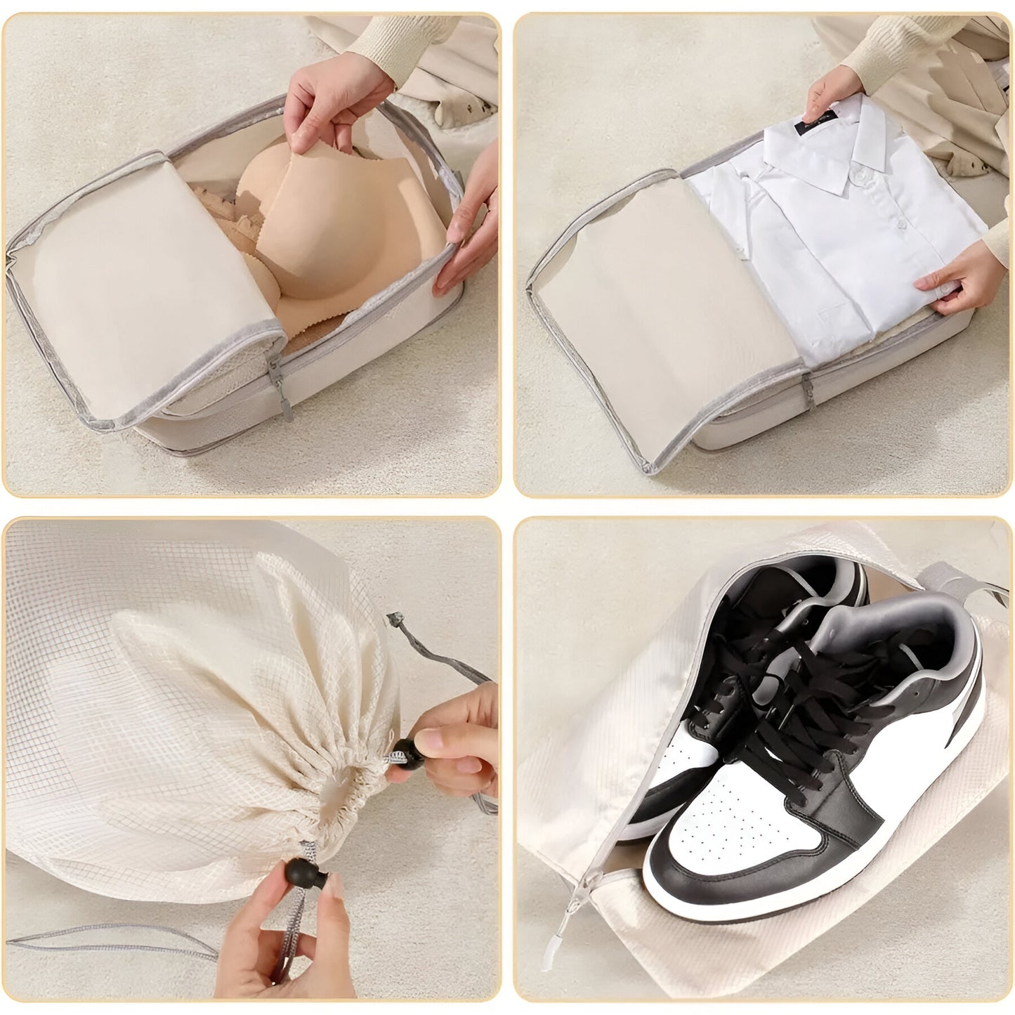 Compressible Travel Storage Bag - Packing