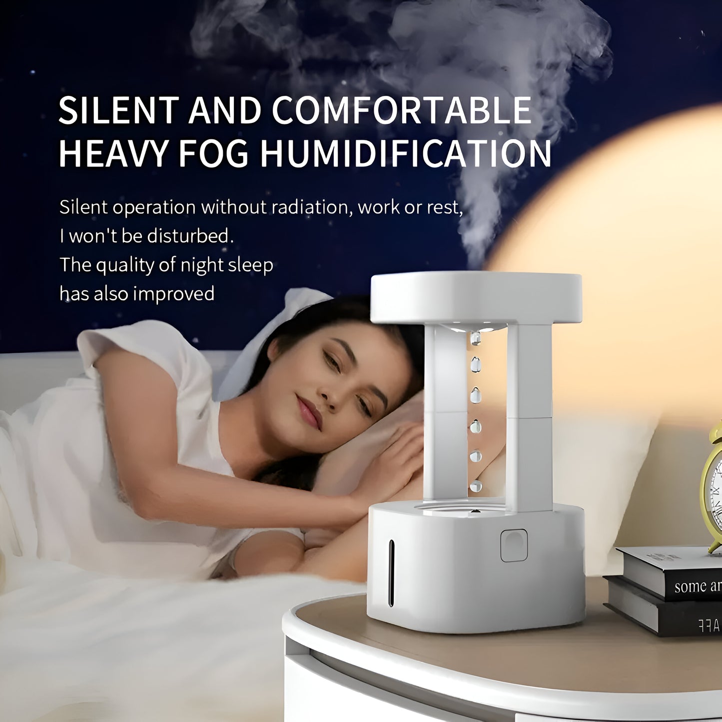 Anti-gravity Water Drop Humidifier