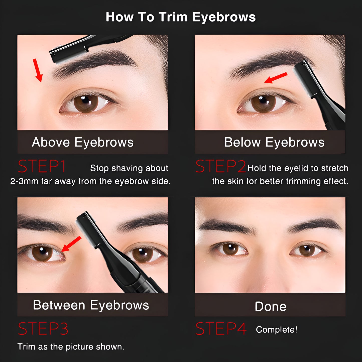Electric Eyebrow Trimmer - High Quality