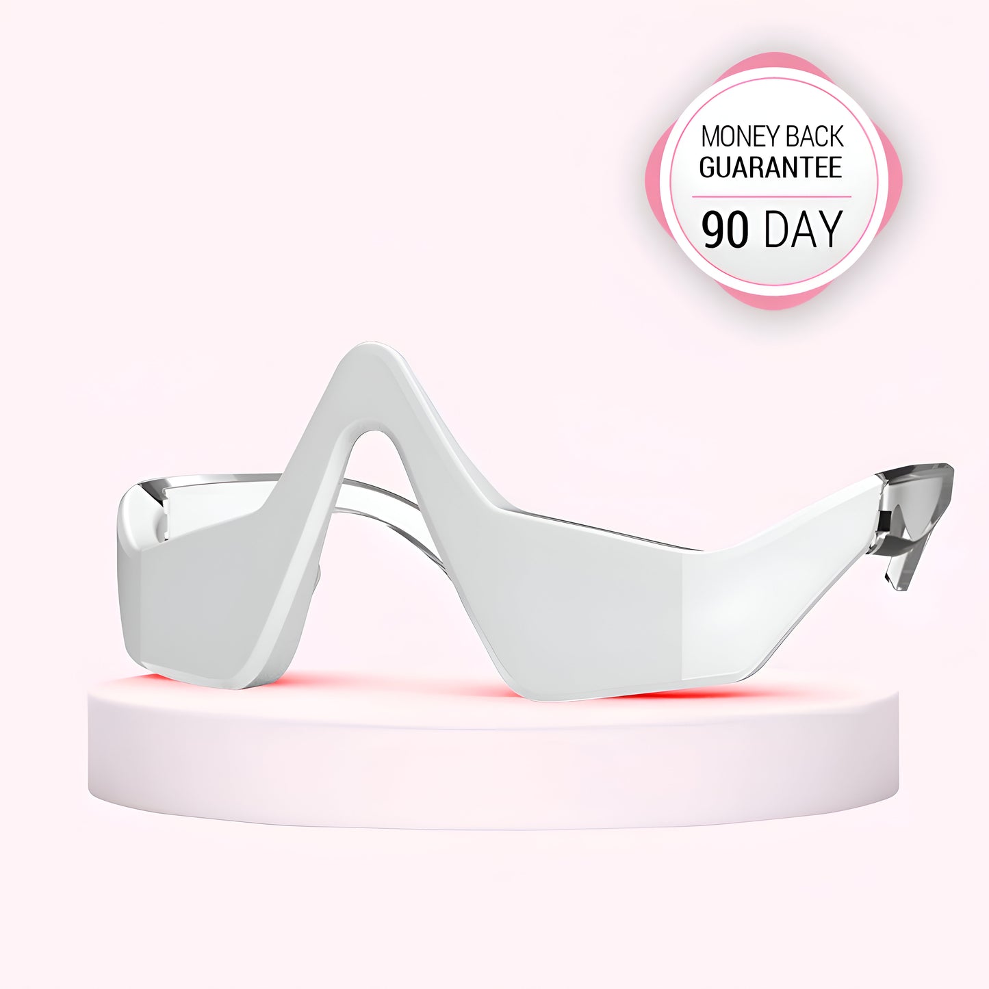 3D Under-Eye Red Light Therapy Glasses