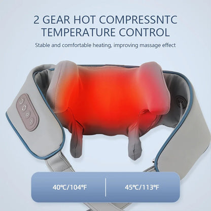 Neck And Shoulder Massager For Relaxation