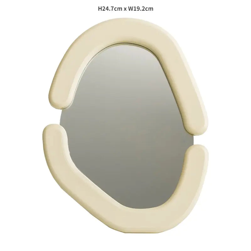 Cosmetic Retro Vanity Mirror Wall-mounted Vanity Mirror Single-sided Desktop Mirror Personal