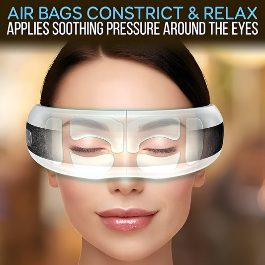 Bluetooth Music Eye Massager with Hot Pack - Charging