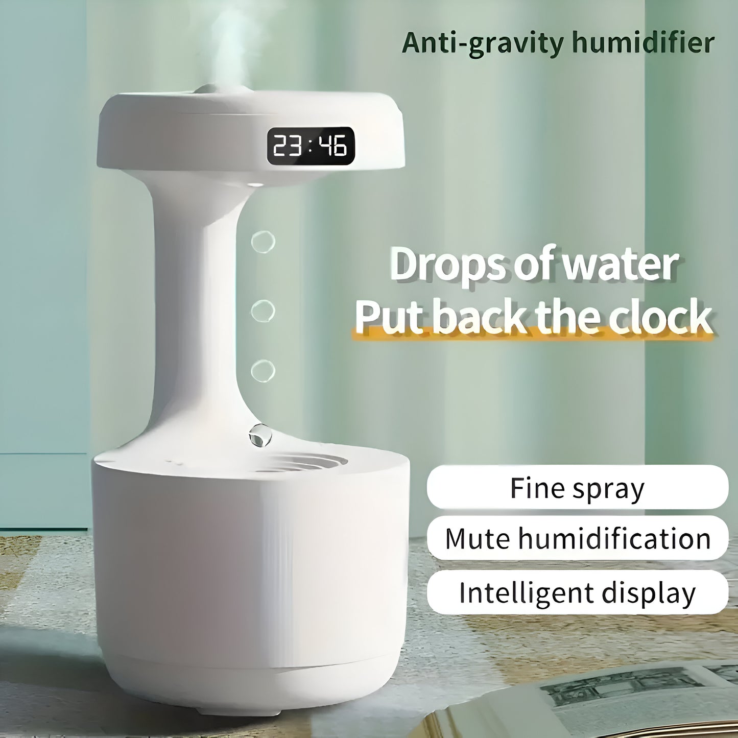 Anti-Gravity Air Humidifier - 800ML USB