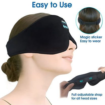 3D Eye Mask & Headband - Sleeping Mask