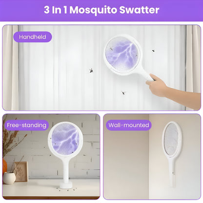 Fast Charging Mosquito Racket - 5-in-1 Electric