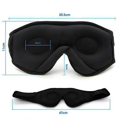 3D Eye Mask & Headband - Sleeping Mask