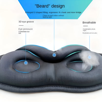 3D Eye Mask & Headband - Sleeping Mask